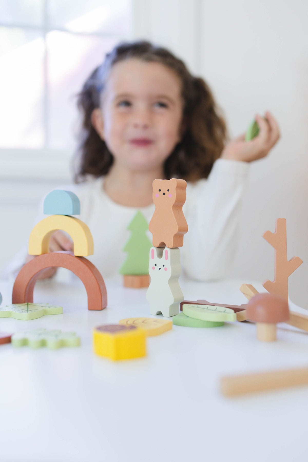 Wooden Forest Sensory Bin