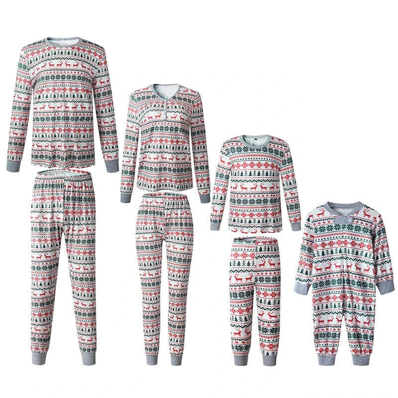 Family Matching Holiday Pajamas