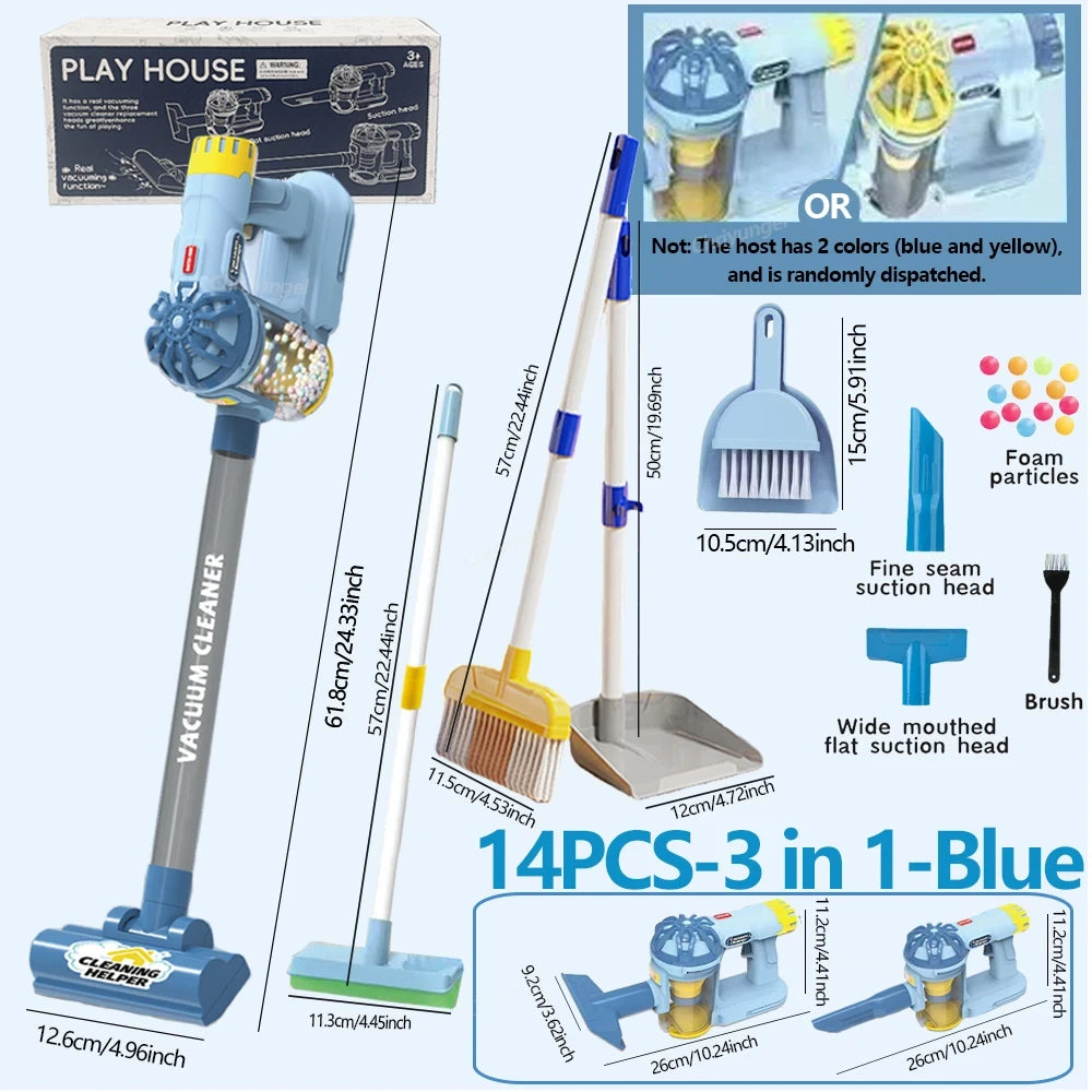 Kids Simulation Vacuum Cleaning Toy Set