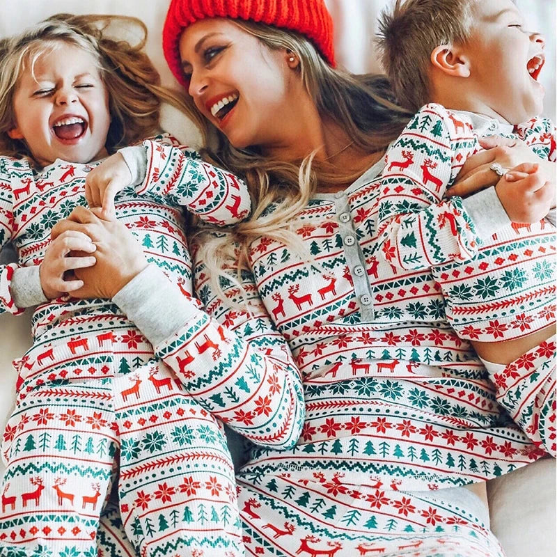 Family Matching Holiday Pajamas