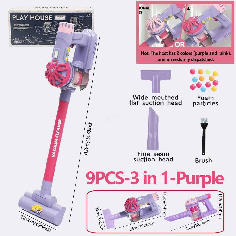 Kids Simulation Vacuum Cleaning Toy Set