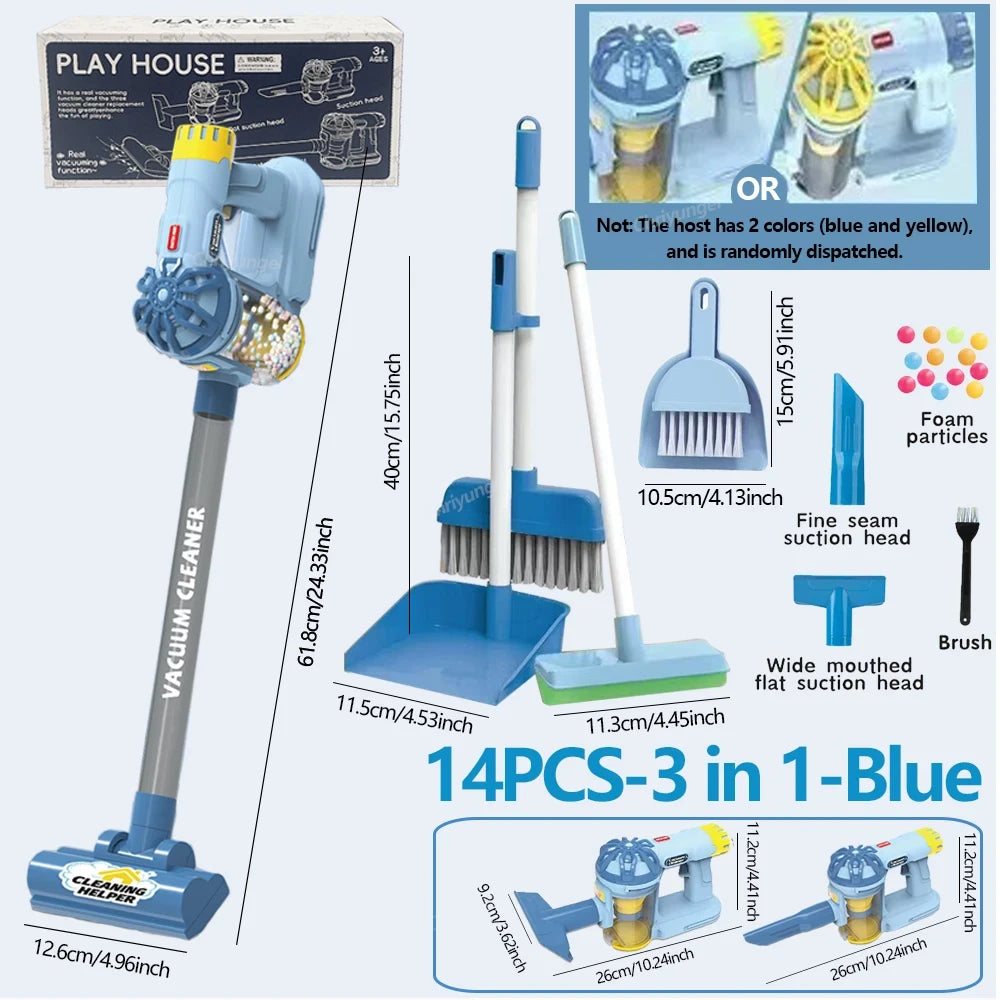 Kids Simulation Vacuum Cleaning Toy Set