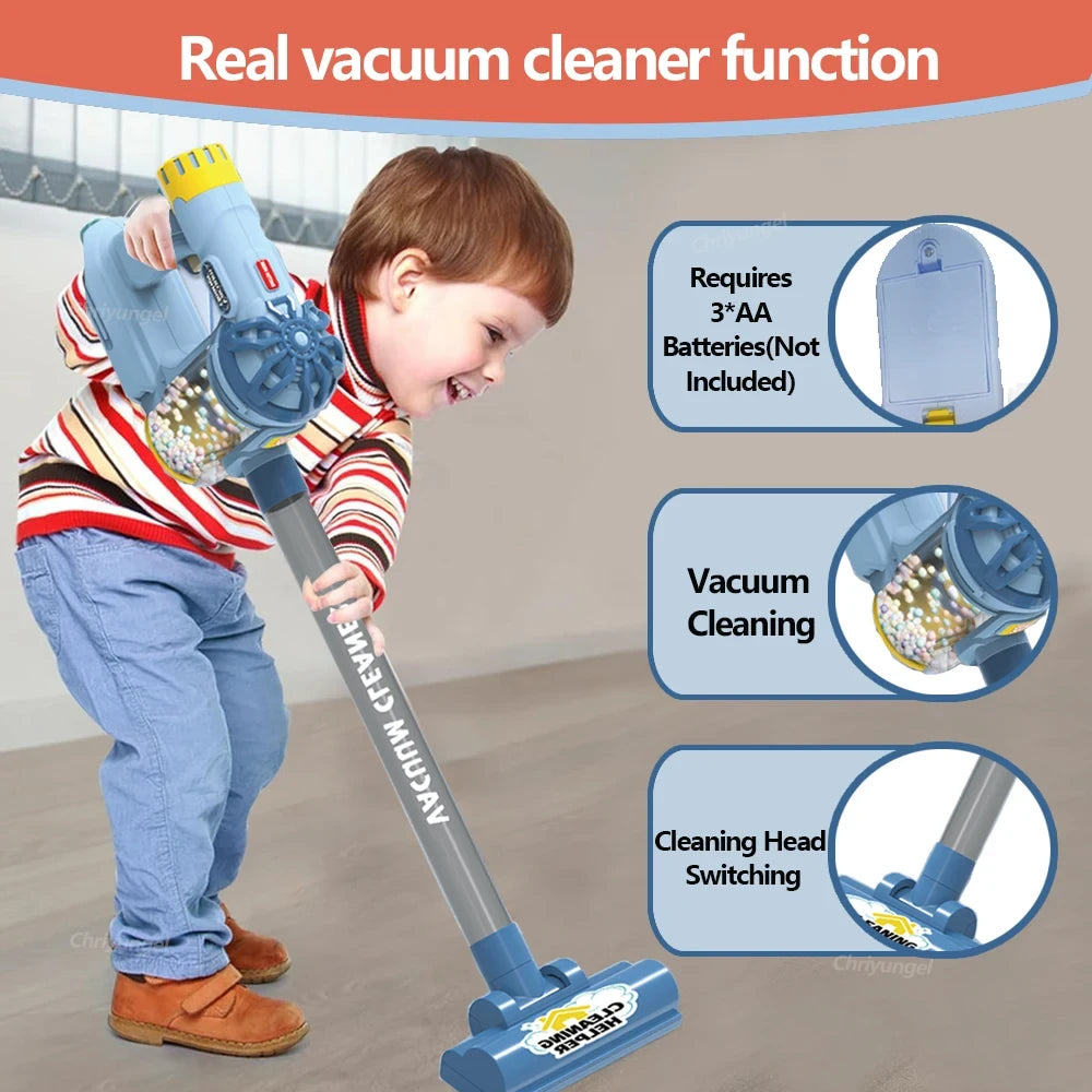 Kids Simulation Vacuum Cleaning Toy Set