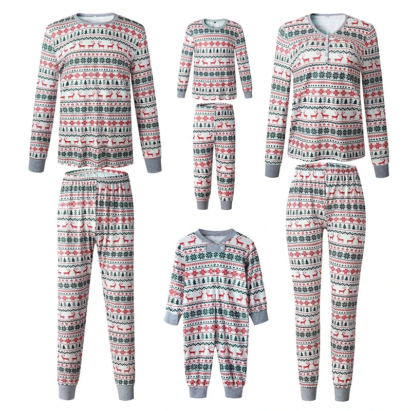 Family Matching Holiday Pajamas