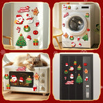 Creative Paper Christmas Tree Magnetic Refrigerator Stickers Holiday Decoration