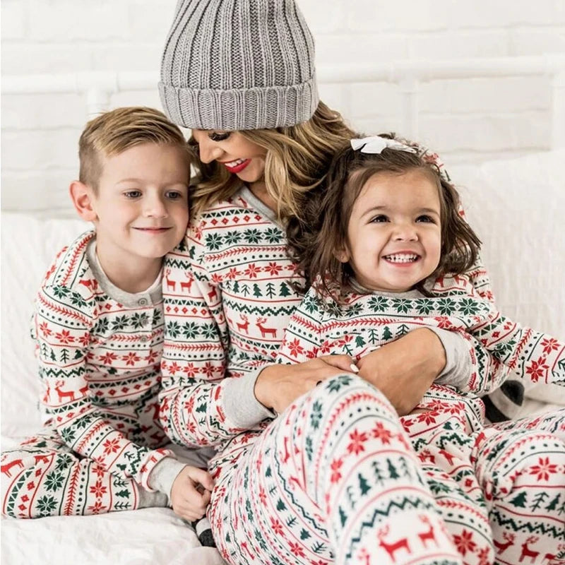 Family Matching Holiday Pajamas