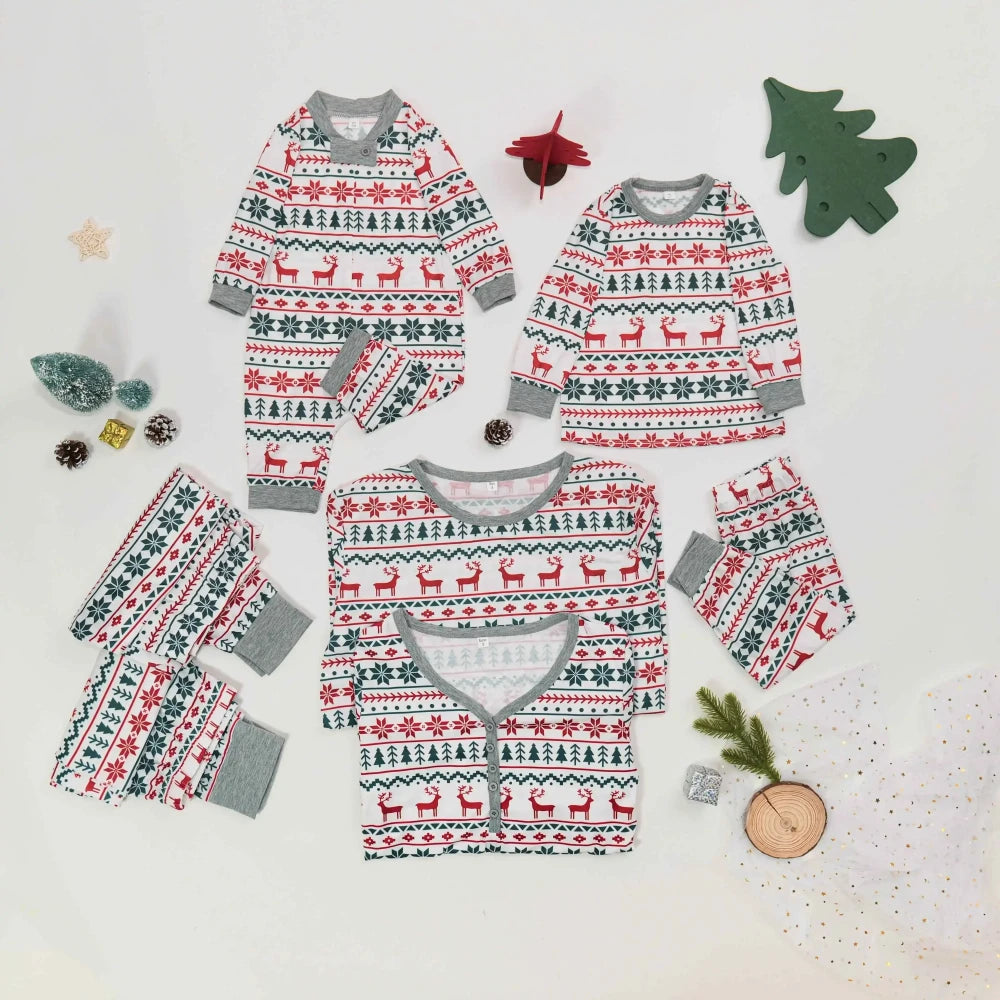 Matching Family Christmas Pajamas Set